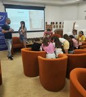Sestry Jančové v Hornonitrianskej knižnici (4)